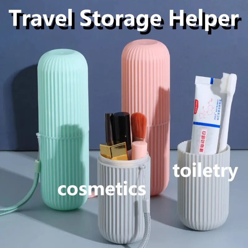 Portable toothbrush holder /skin care Holder