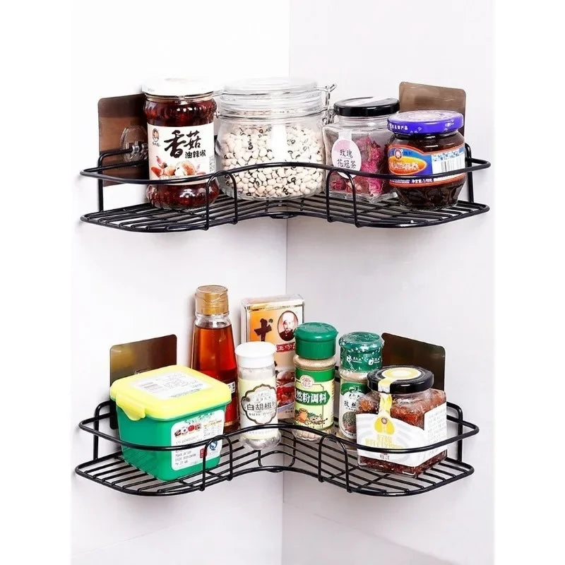 Shower, Bathtub, and Toilet Durable &amp; Rustproof Corner Storage Organizer